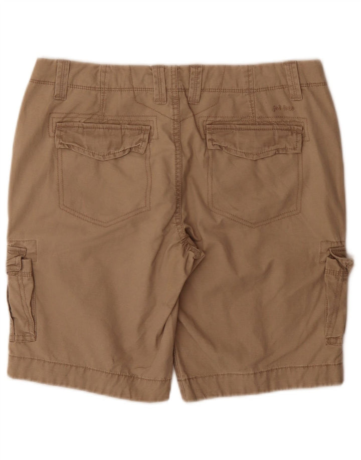 Pantaloncini cargo da donna Fat Face UK 12 Medium W32 Cotone beige