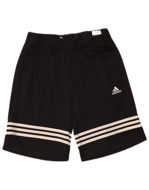 Pantaloncini sportivi ADIDAS Aeroready da bambino 15-16 anni in poliestere nero