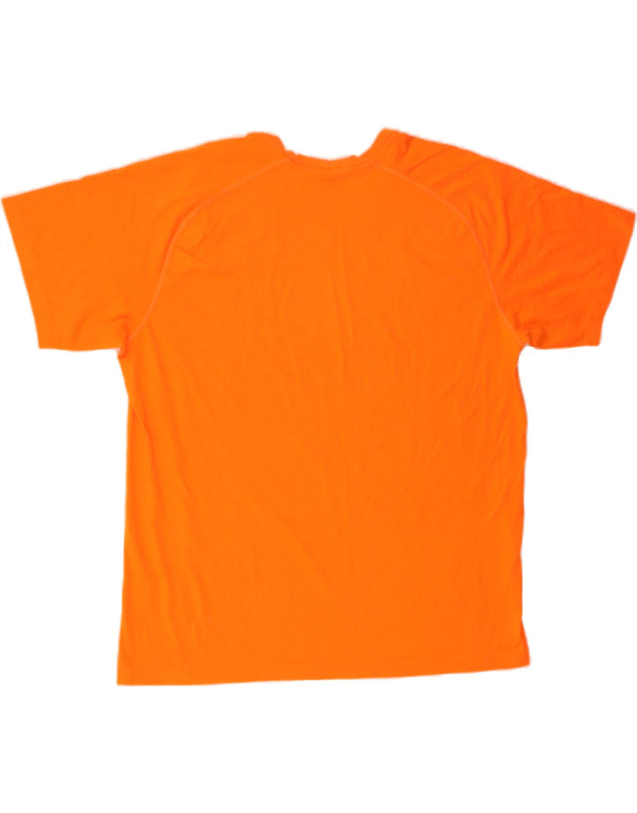 NIKE Mens T-Shirt Top 2XL Orange Cotton Vintage Nike and Second-Hand Nike from Messina Hembry 