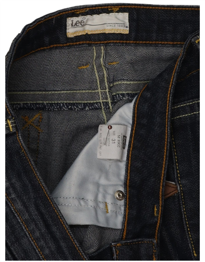 Jeans corti da donna LEE W31 L25 cotone blu