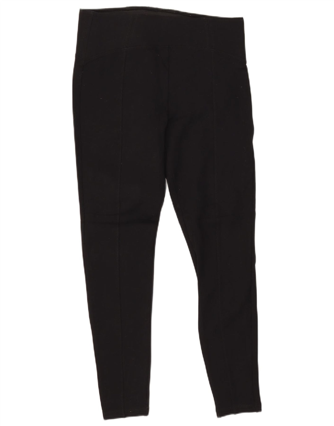 MARKS & SPENCER Leggings da donna UK 14 Large Nero Viscosa