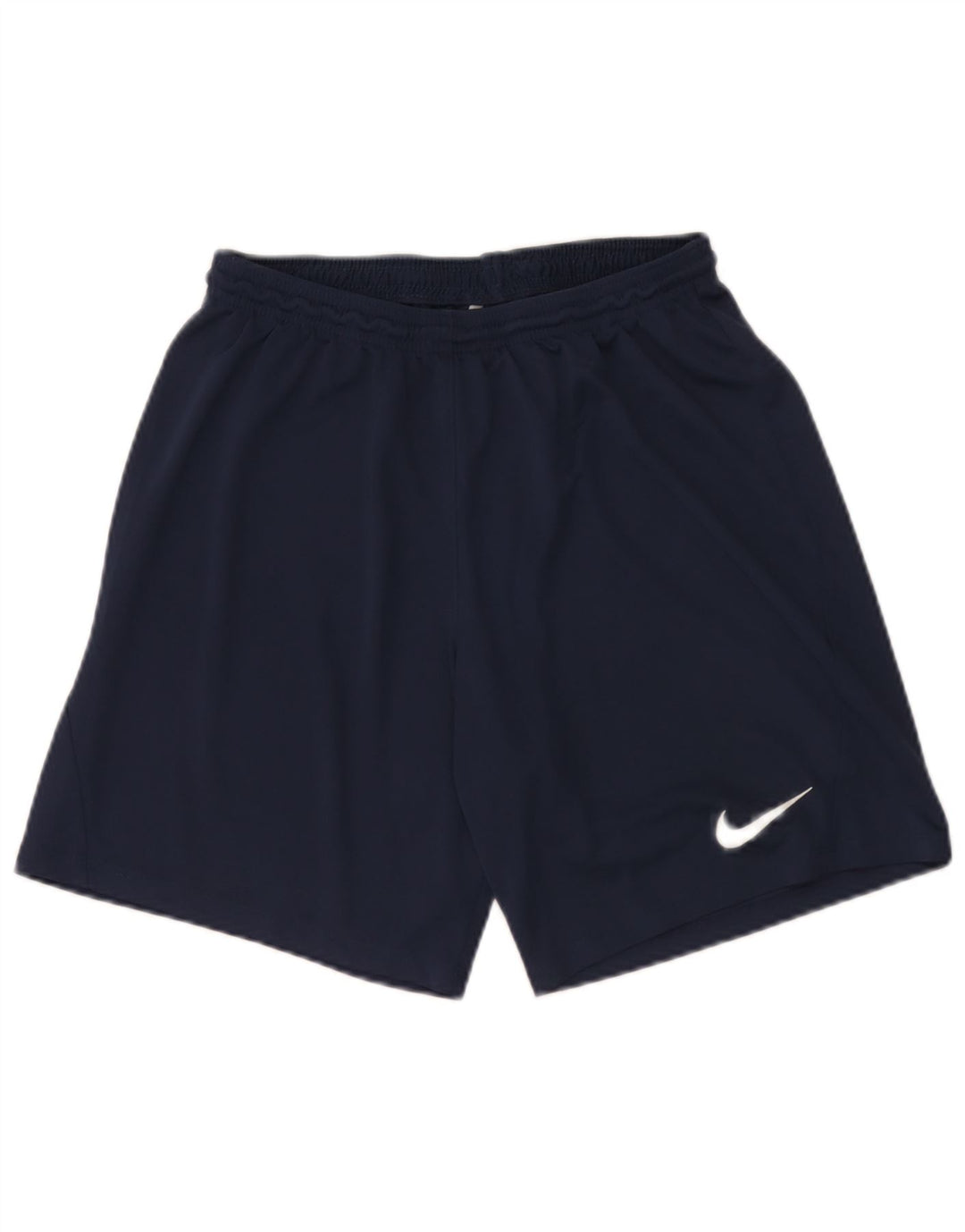 Pantaloncini sportivi Nike da uomo Dri Fit grandi in poliestere blu navy
