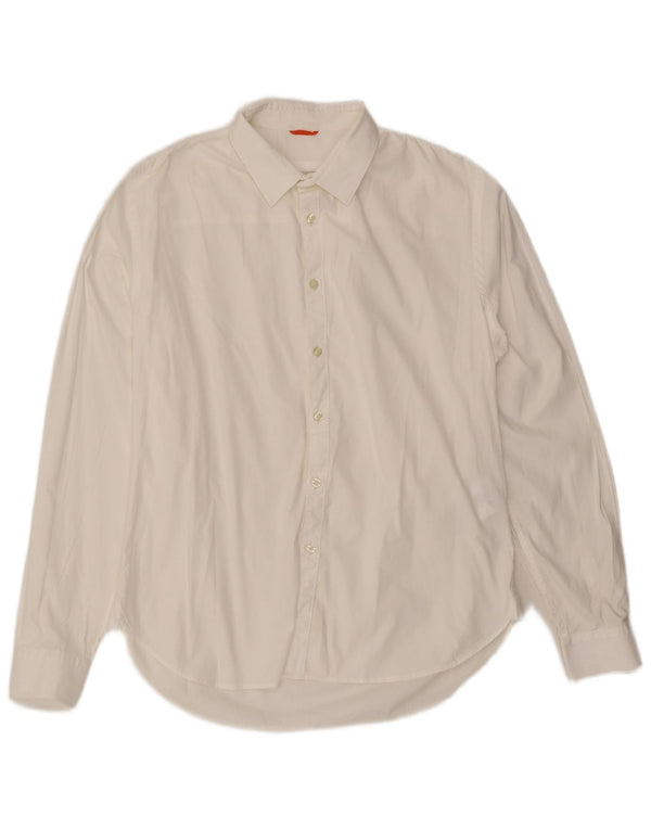 Camicia Uomo Cerruti 1881 Large in Cotone Bianco