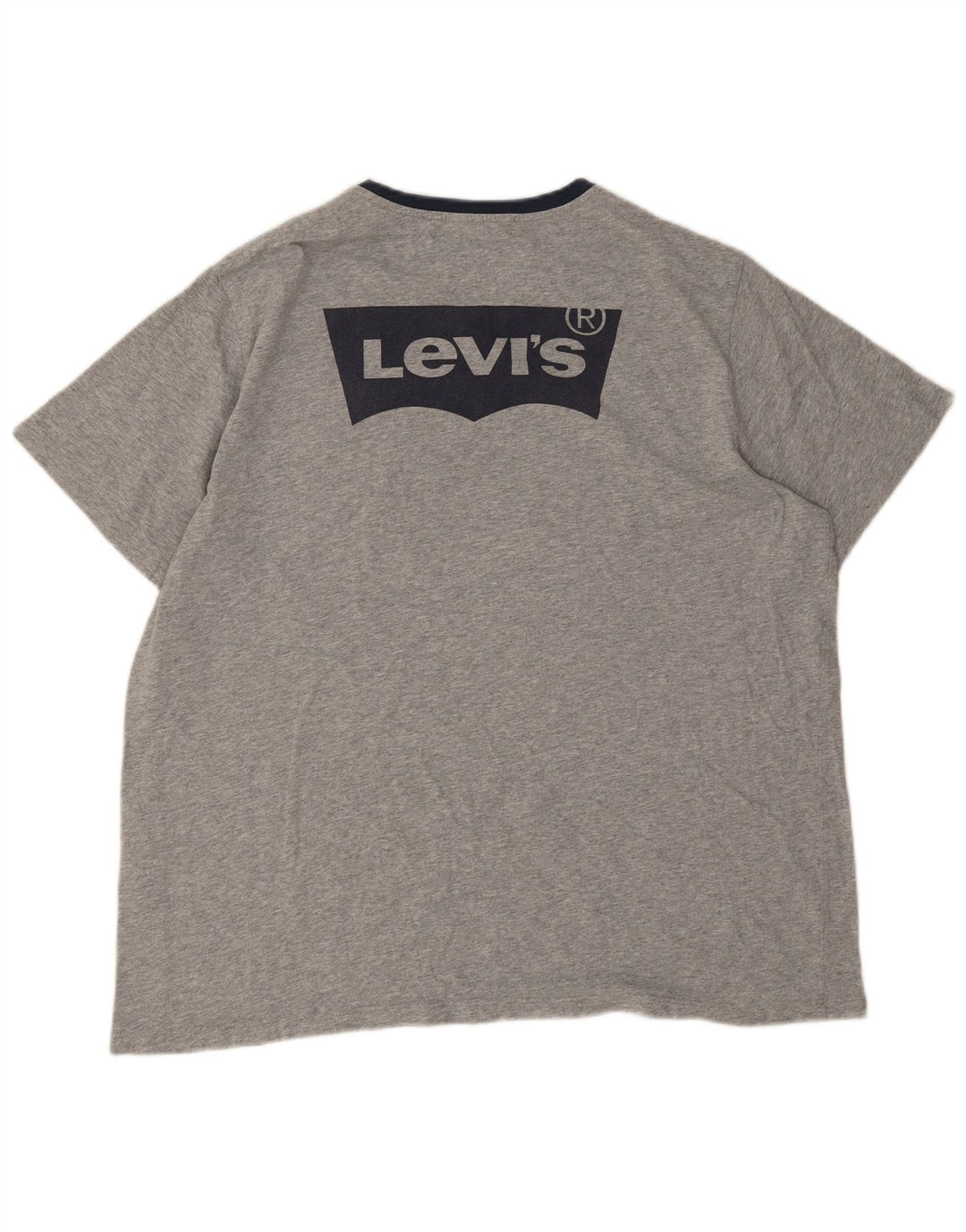 T-shirt grafica da uomo Levi's Top XL in cotone grigio