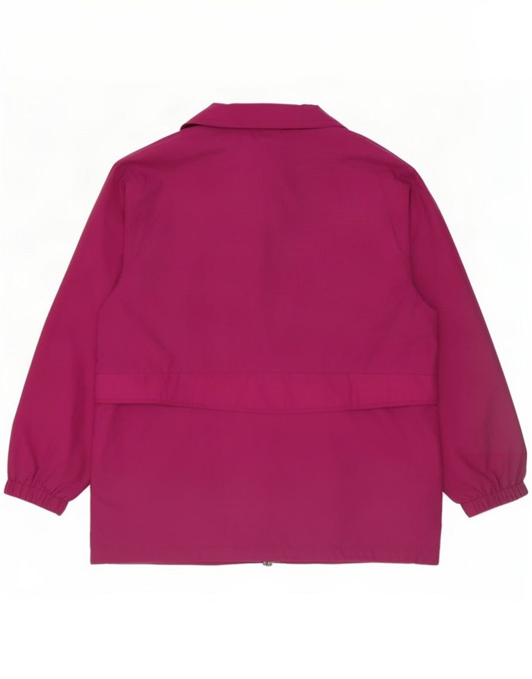 Giacca antipioggia da donna vestibilità ampia Eddie Bauer UK 14 nylon rosa medio