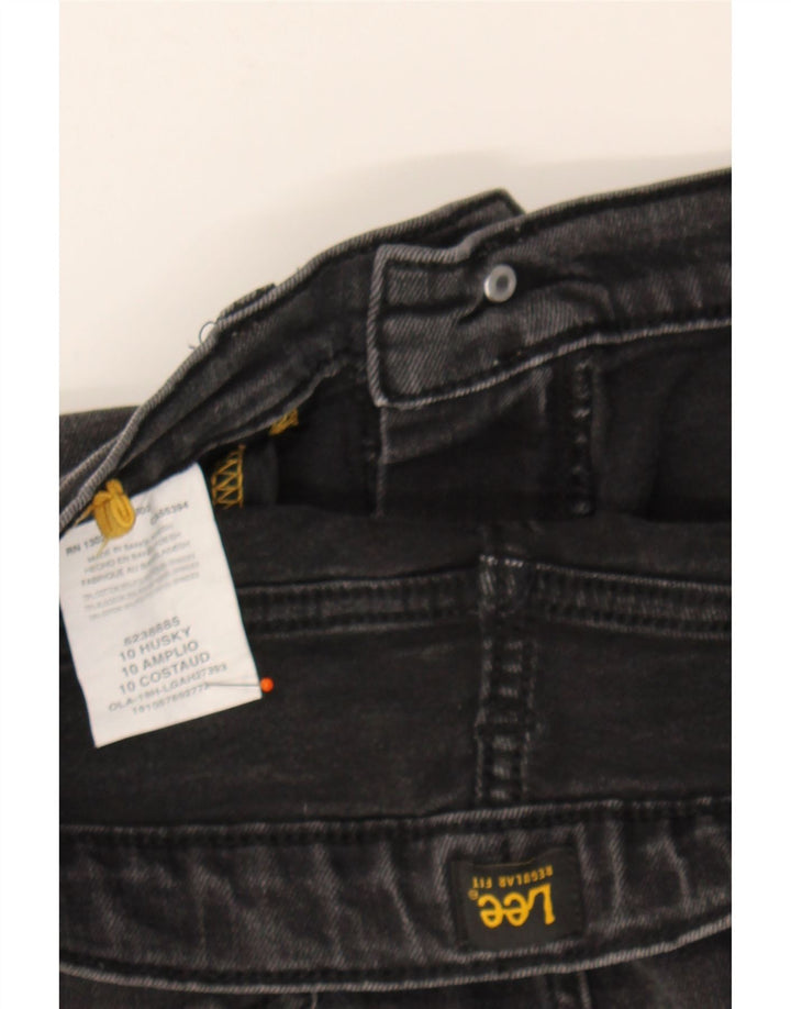 LEE Boys Regular Fit Straight Jeans 9-10 Years W28 L24 Grey Cotton Vintage Lee and Second-Hand Lee from Messina Hembry 