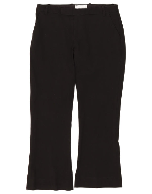 Pantaloni cropped svasati da donna Gap UK 6 XS W28 L26 poliestere nero