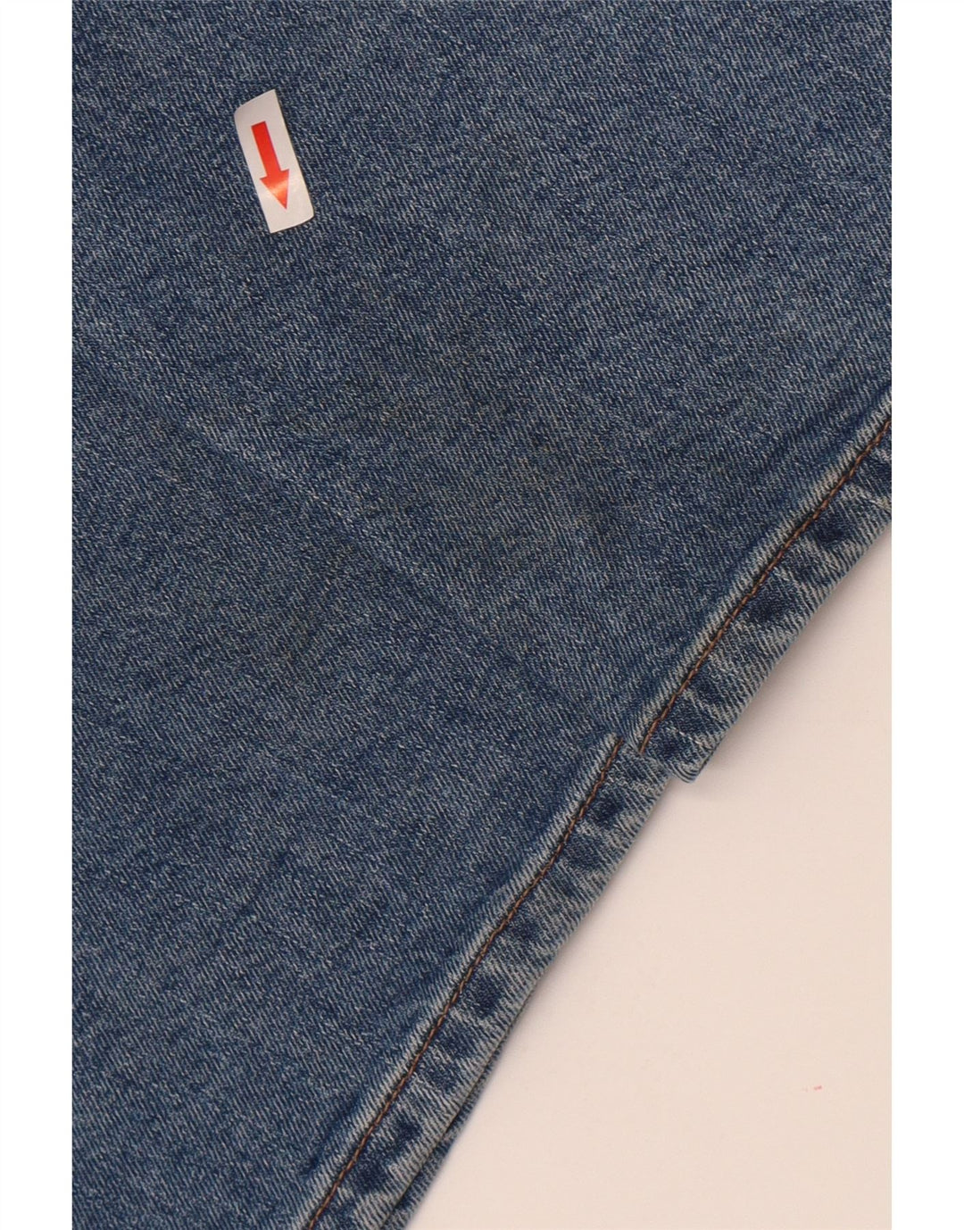 Jeans dritti da uomo Wrangler vestibilità regolare W38 L30 cotone blu