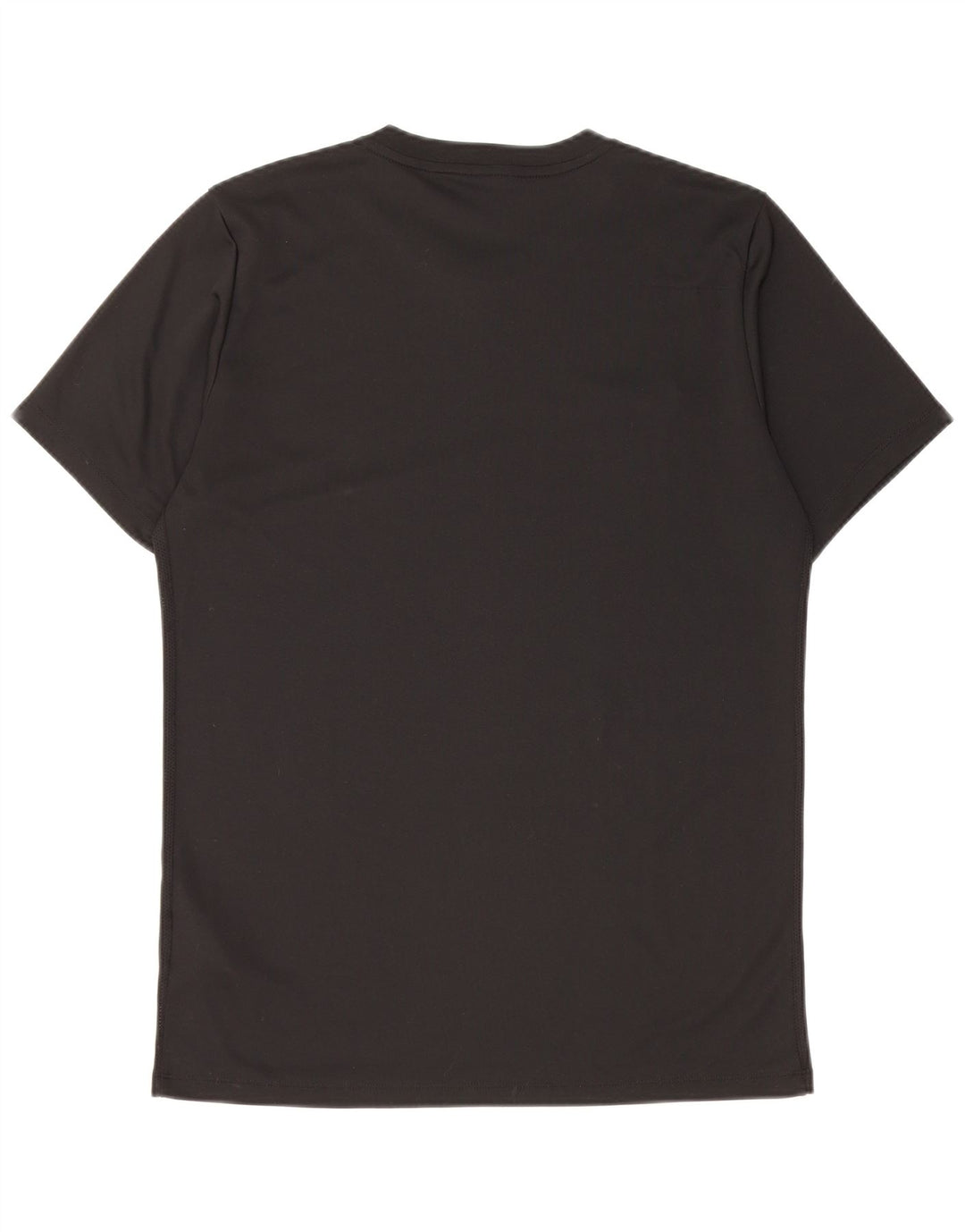 T-shirt Nike da uomo Dri Fit, top in poliestere nero medio