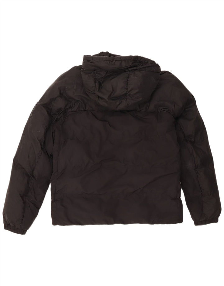 Giacca imbottita con cappuccio da uomo Timberland UK 38 nylon nero medio