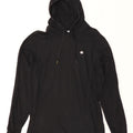 CHAMPION Mens Hooded Top Long Sleeve Small Black Cotton Vintage Champion and Second-Hand Champion from Messina Hembry 