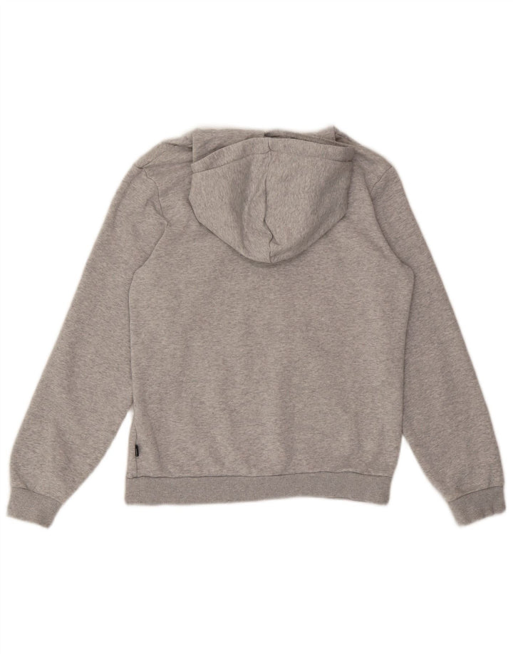 Felpa con cappuccio grafica PUMA da bambino 13-14 anni in cotone grigio
