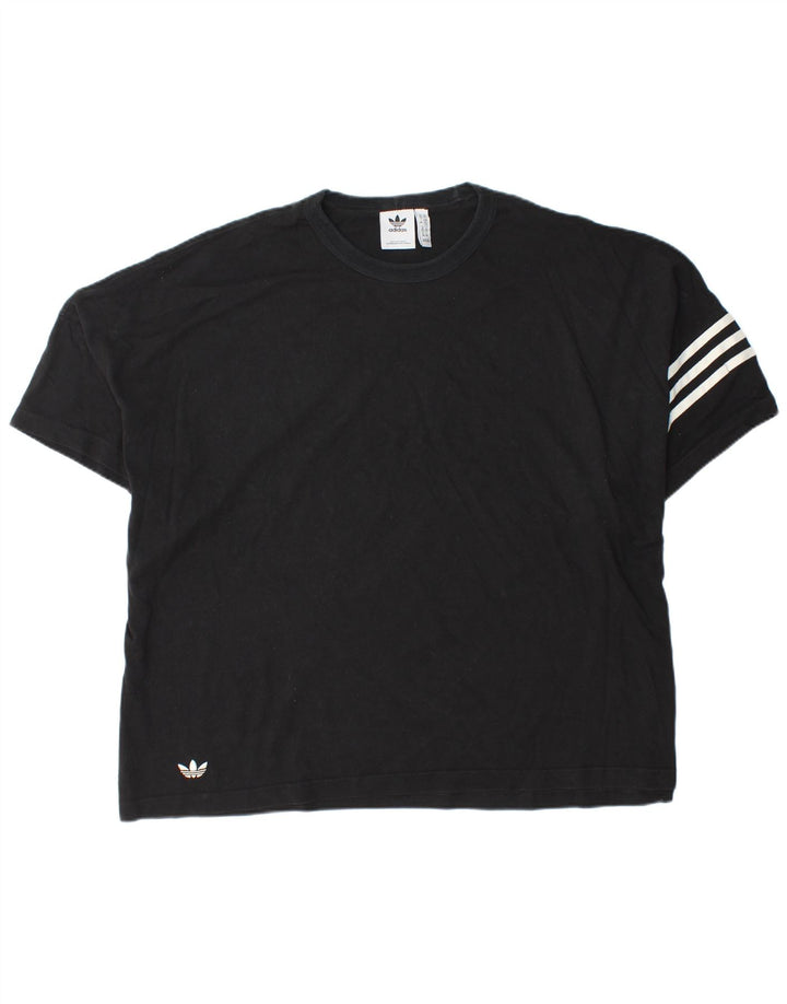 T-shirt da uomo Adidas Top 2XL cotone nero