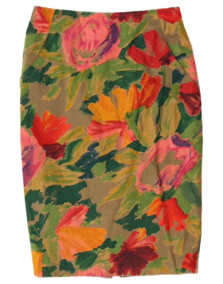GERANI Womens Pencil Skirt IT 42 Medium W26  Multicoloured