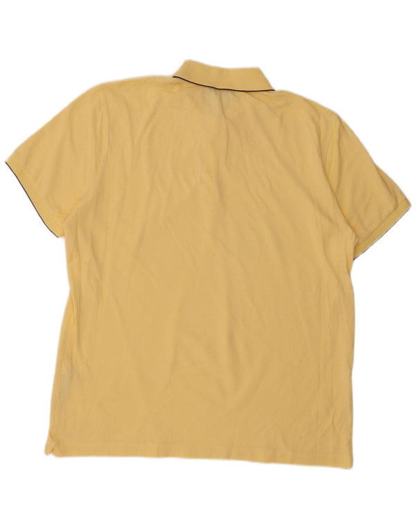 Polo Uomo Massimo Dutti Large Giallo In Cotone