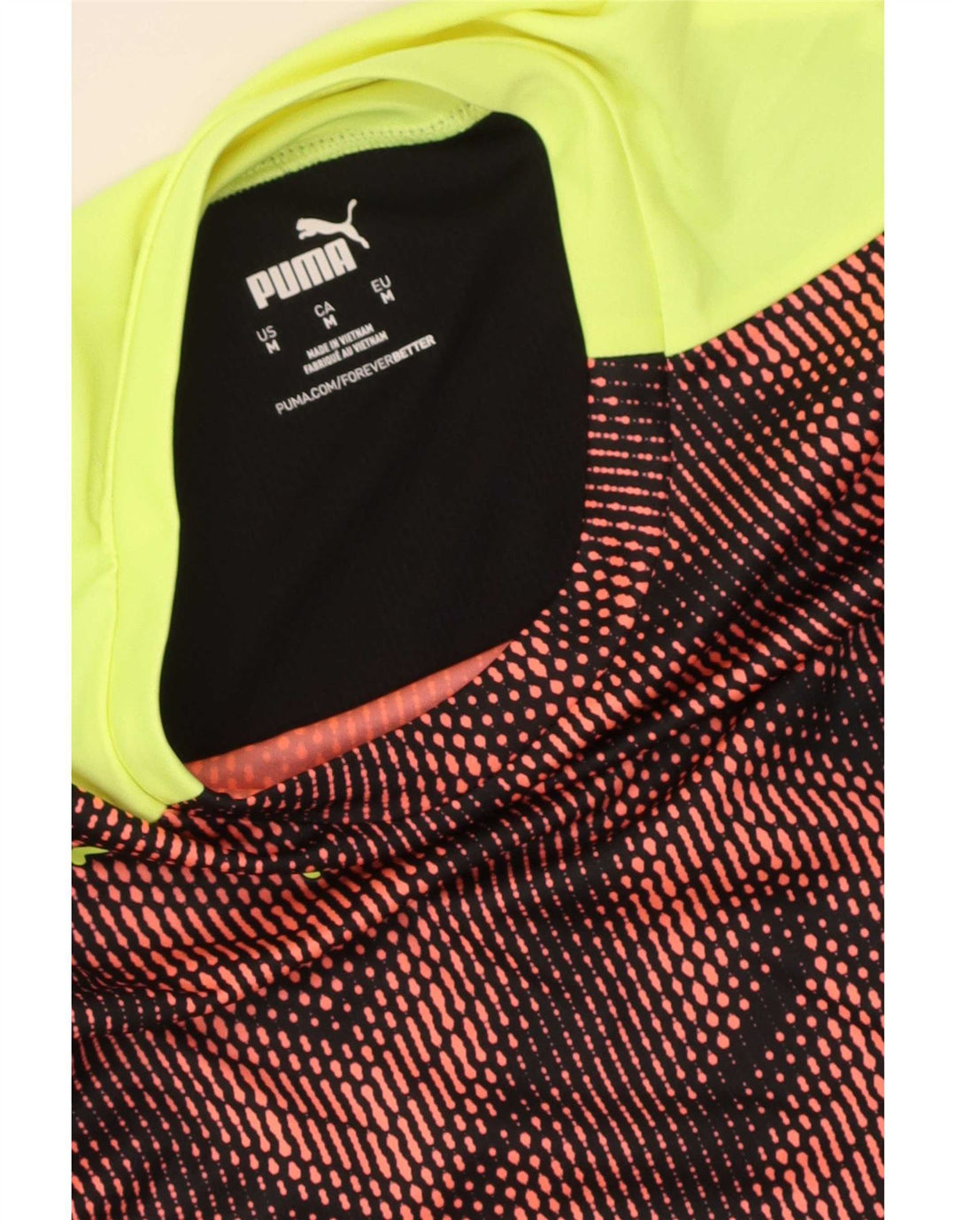 T-shirt da uomo Puma Top Chevron medio multicolore