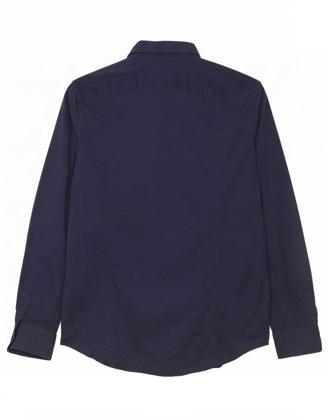 Camicia da uomo Replay in cotone blu navy medio