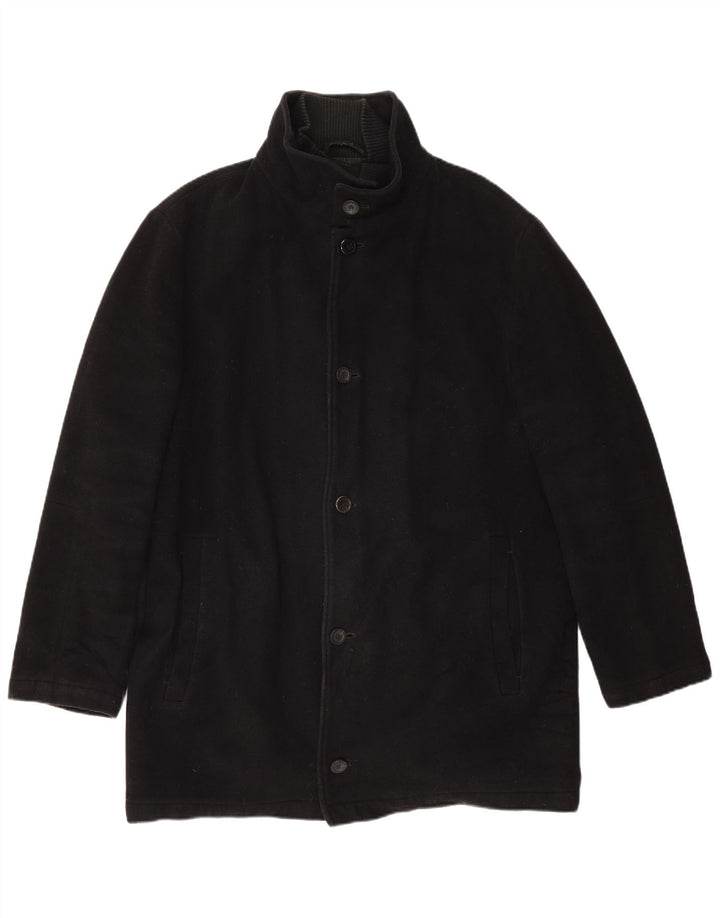 Cappotto da uomo Marks & Spencer UK 40 grande acrilico nero