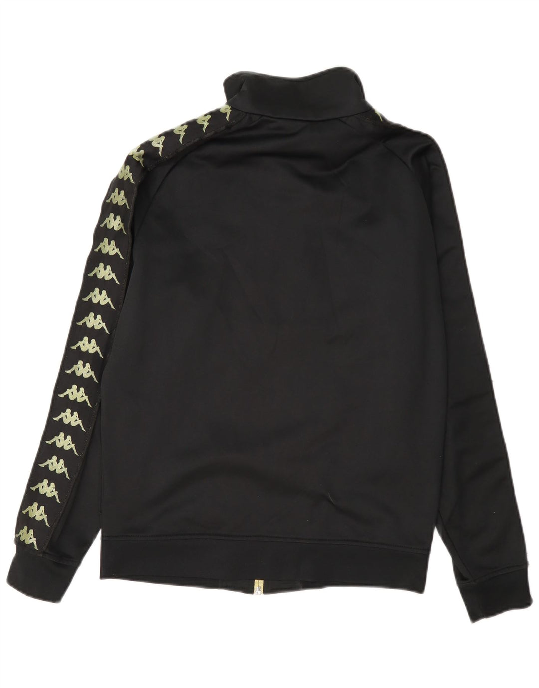 Giacca da tuta grafica da donna Kappa UK 12 Medium Nero Poliestere