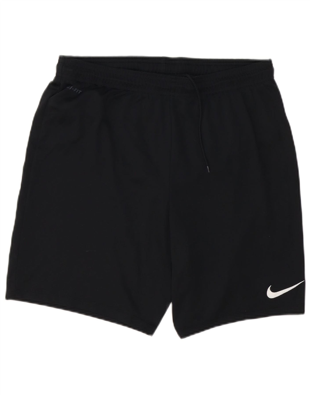 Pantaloncini sportivi Nike Dri Fit da uomo, grandi, in poliestere nero