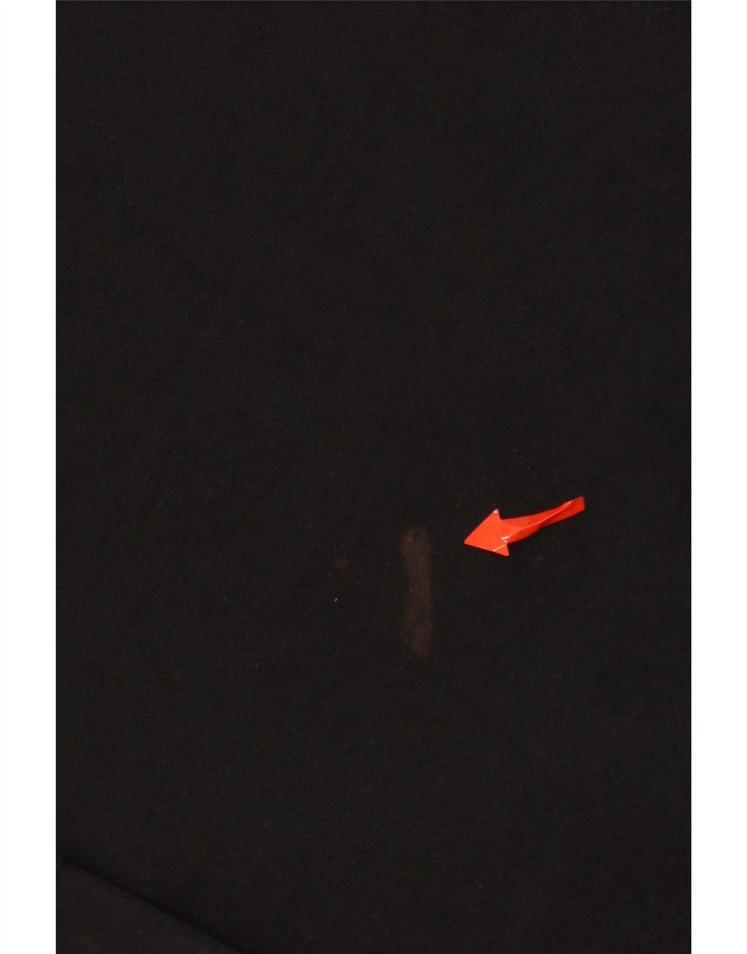 Levi's Maglietta grafica da uomo a maniche lunghe grande in cotone nero