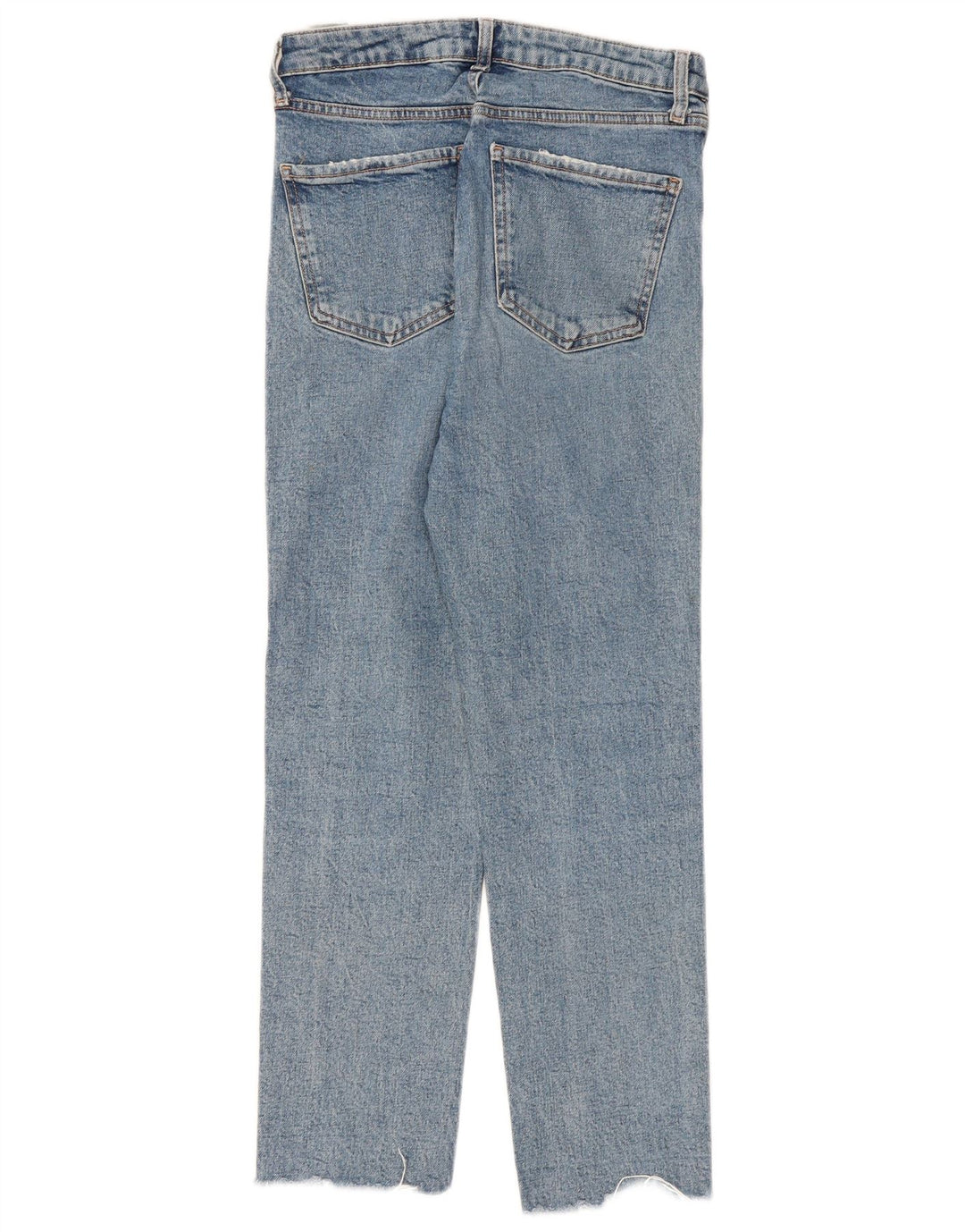 Jeans slim da donna Zara EU 38 piccoli W28 L26 blu