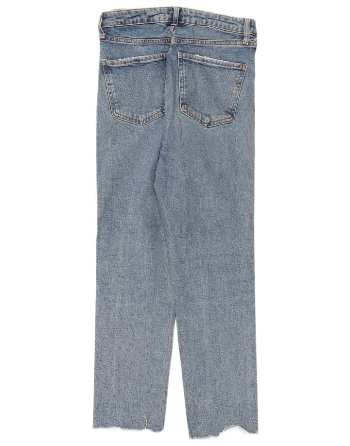 Jeans slim da donna Zara EU 38 piccoli W28 L26 blu
