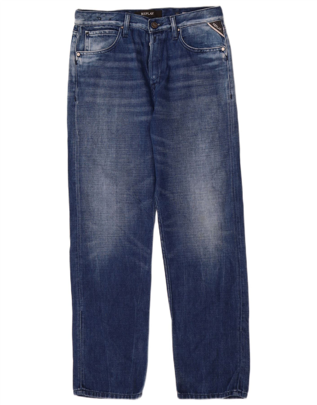 Replay Jeans dritti Marillard da donna W27 L29 Blu