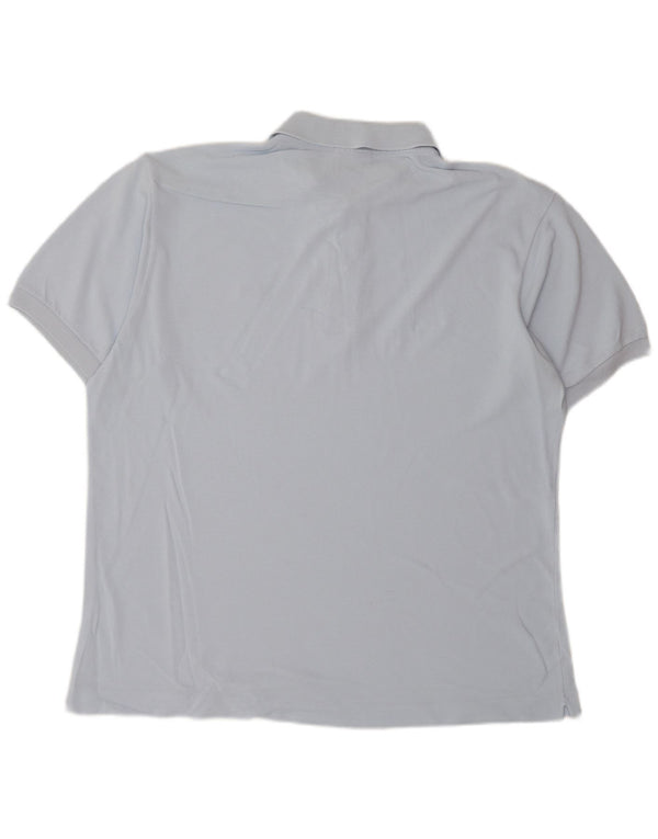 Polo da uomo LACOSTE taglia 5 grande in cotone blu