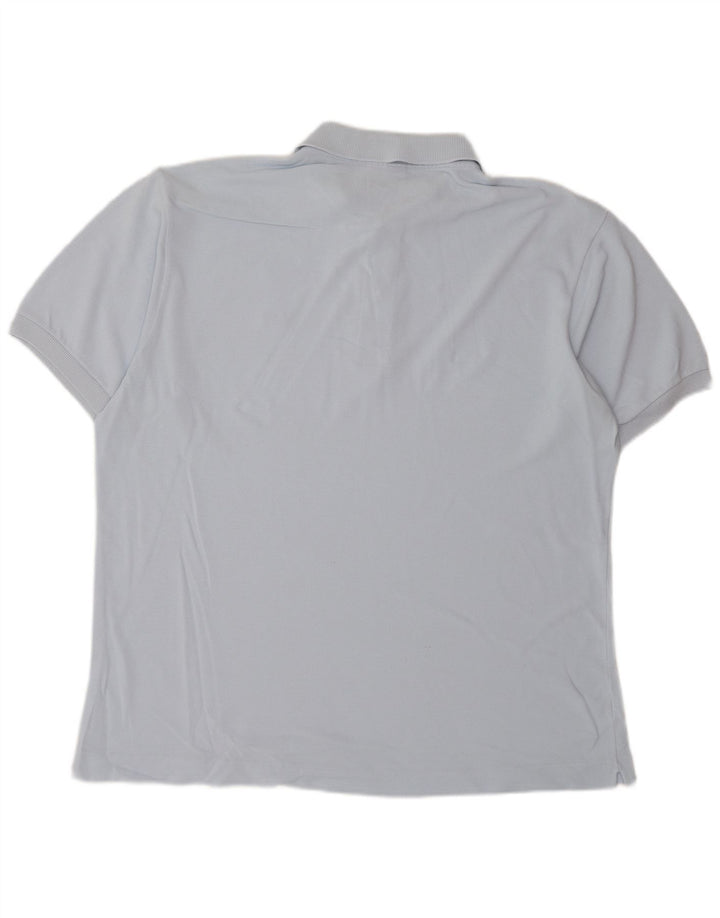 Polo da uomo LACOSTE taglia 5 grande in cotone blu