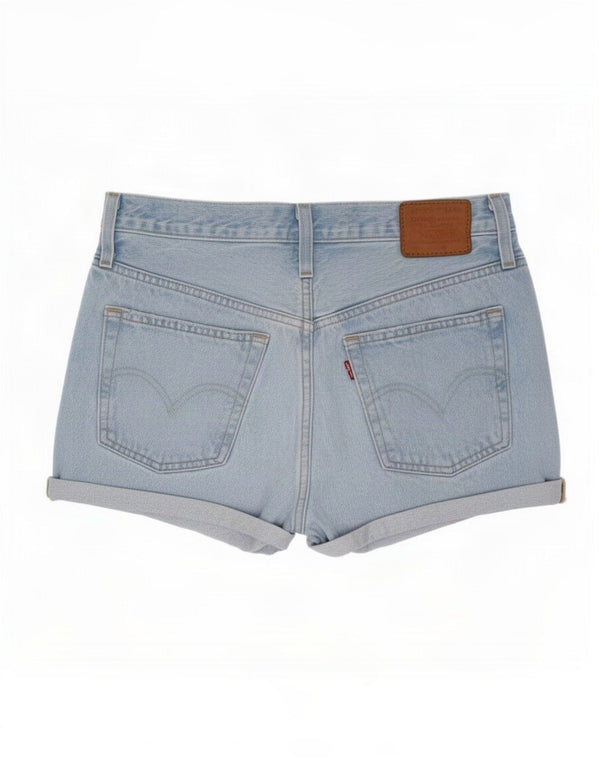 Levi's Womens Distressed Denim Shorts Small W27 Blue Cotton