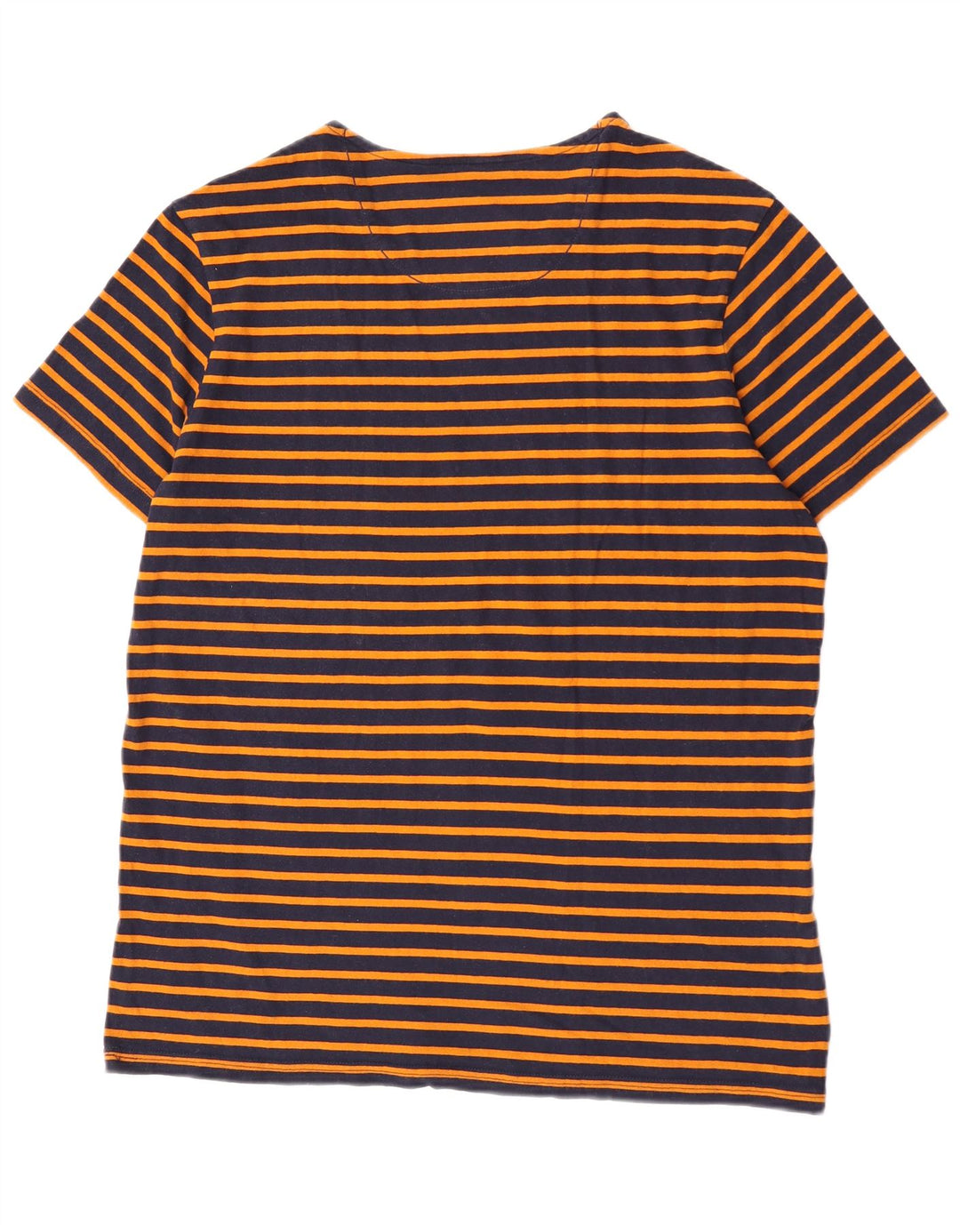 T-shirt da uomo G-Star Top XL a righe arancioni