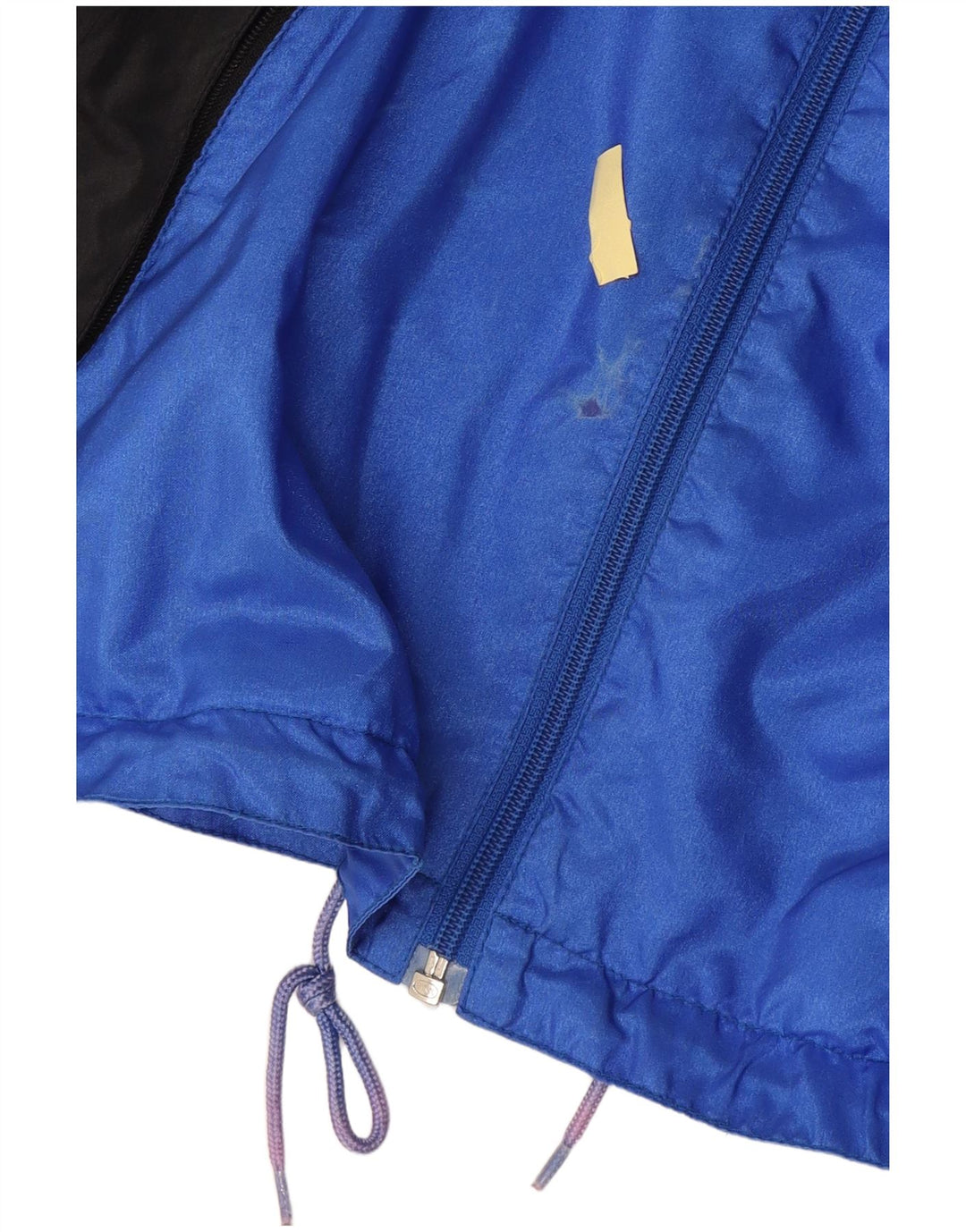 Tuta intera da uomo Frank Shorter in nylon color block blu medio