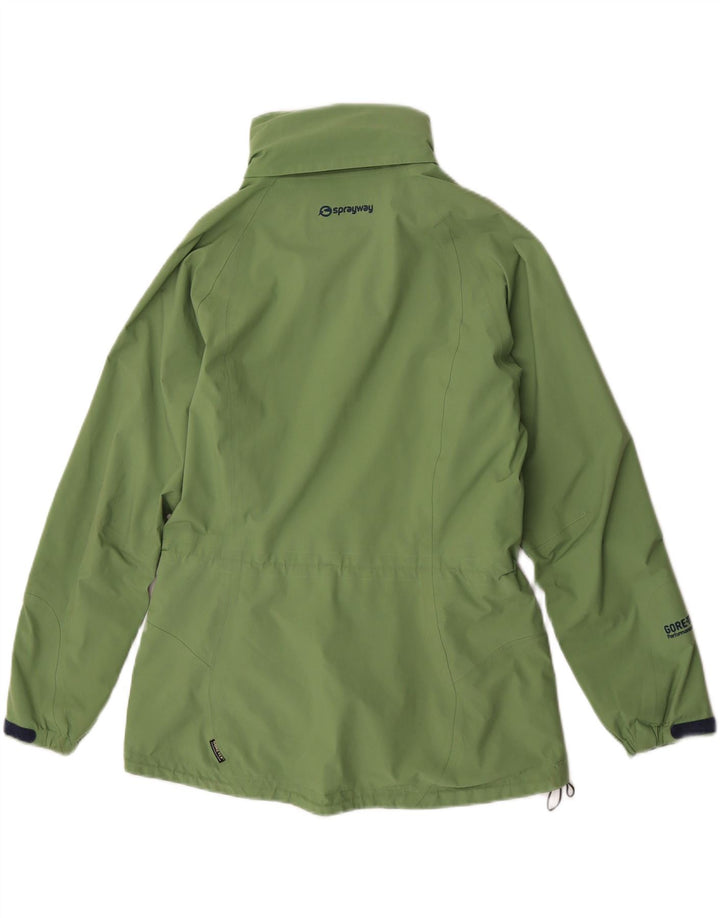 Giacca antipioggia da donna Sprayway UK 12 poliestere verde medio