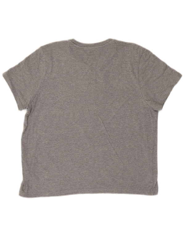 T-shirt grafica corta da donna Levi's UK 14 Grigio medio