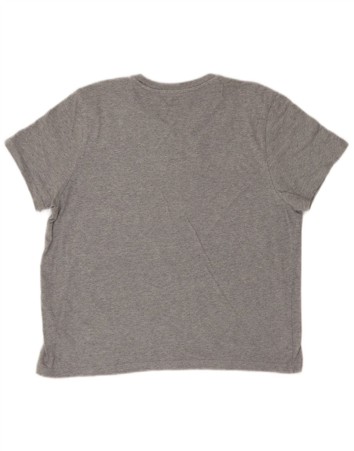 T-shirt grafica corta da donna Levi's UK 14 Grigio medio