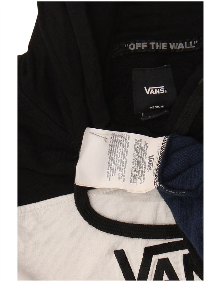 Felpa con cappuccio grafica da uomo VANS, cotone color block medio multicolore