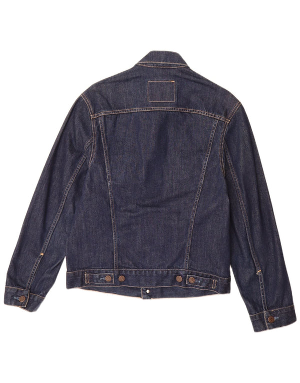 Giacca di jeans da uomo Levi's UK 36 piccola in cotone blu navy