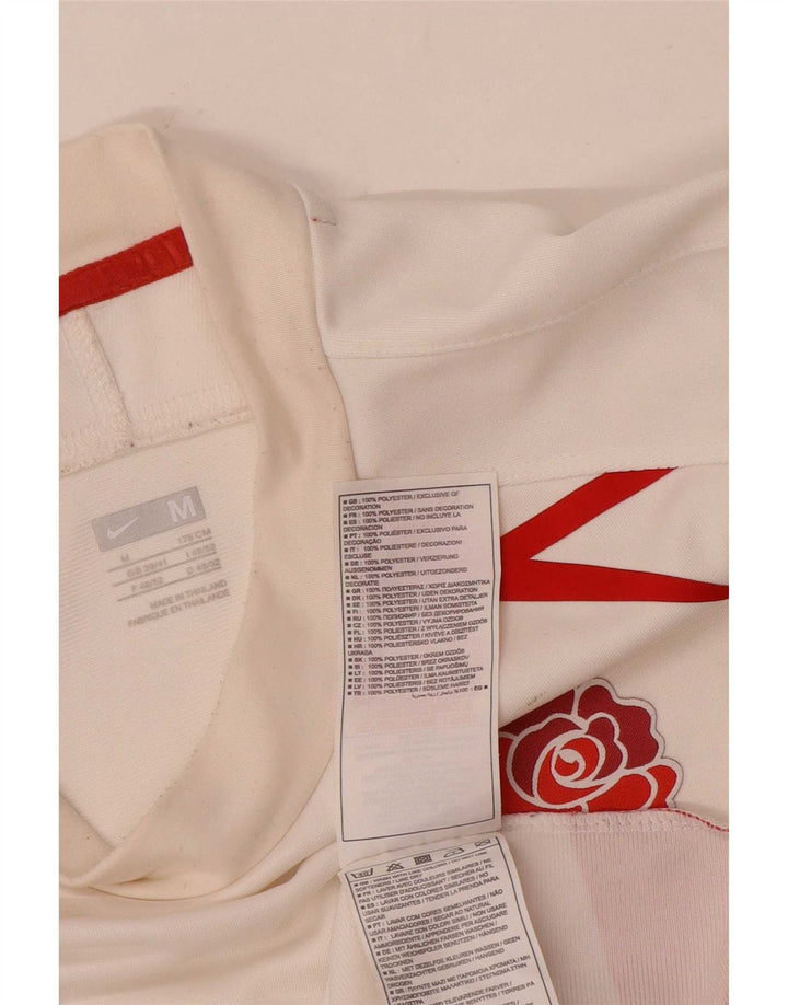 T-shirt grafica da uomo Nike Top in poliestere color block bianco medio