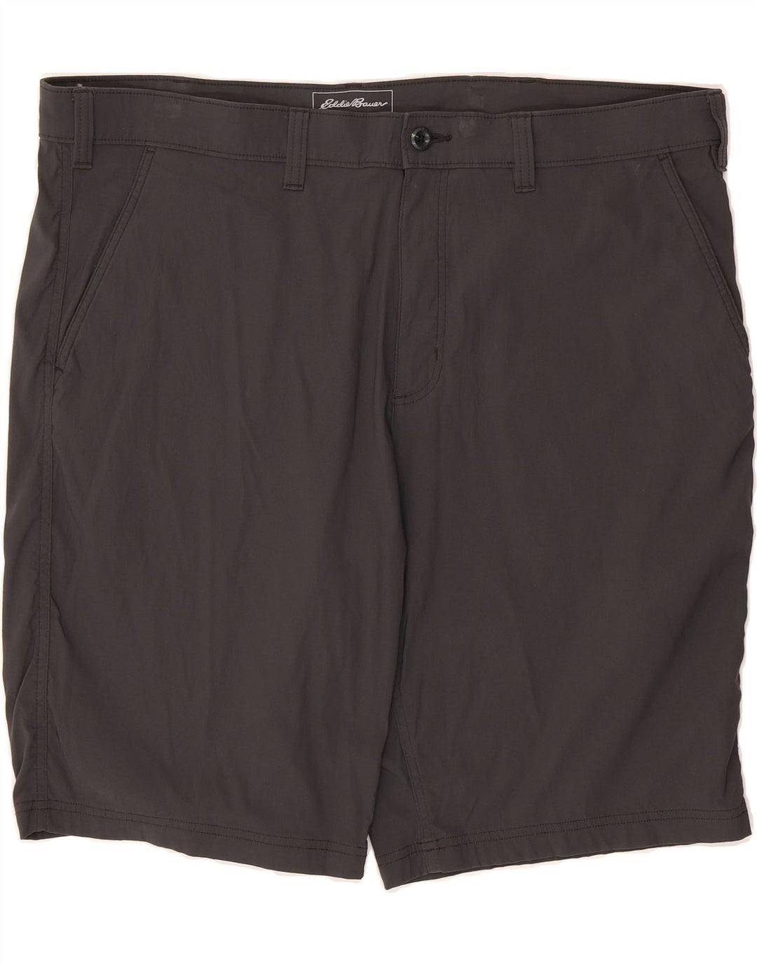 EDDIE BAUER Mens Chino Shorts W42 2XL Grey Nylon Vintage Eddie Bauer and Second-Hand Eddie Bauer from Messina Hembry 