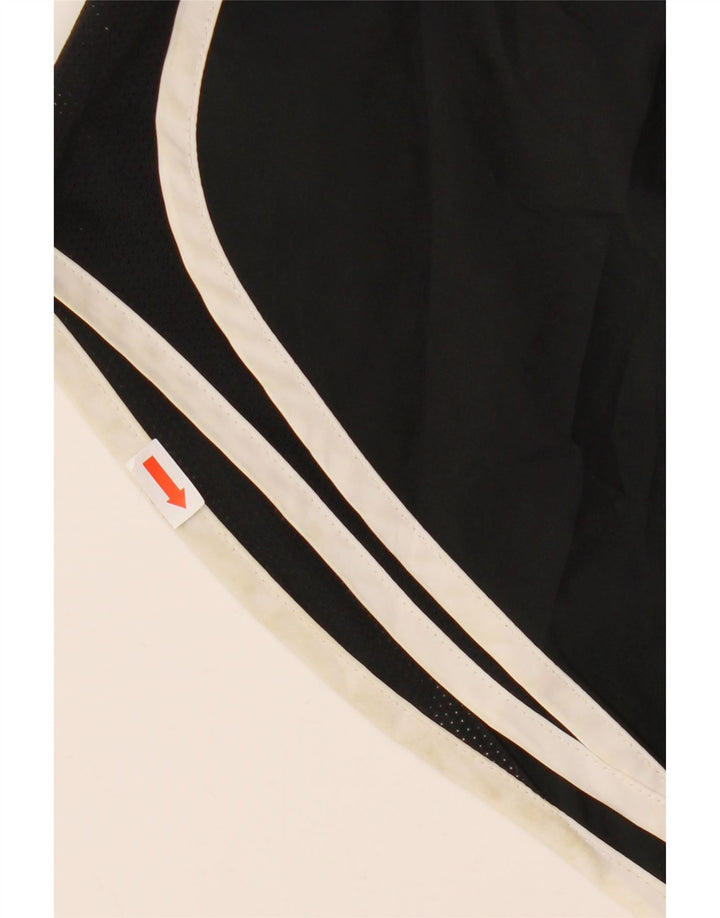 Pantaloncini sportivi Nike da donna Dri Fit UK 14 medio nero poliestere