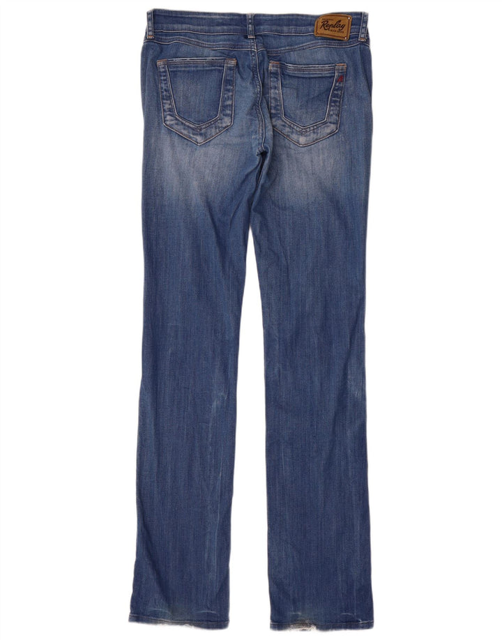 Jeans slim da donna Replay W30 L34 cotone blu