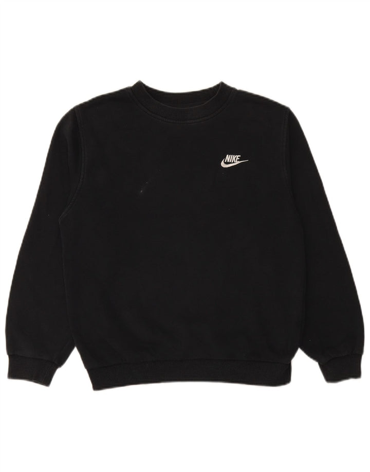 Felpa NIKE da ragazzo, maglione, 12-13 anni, grande, nera