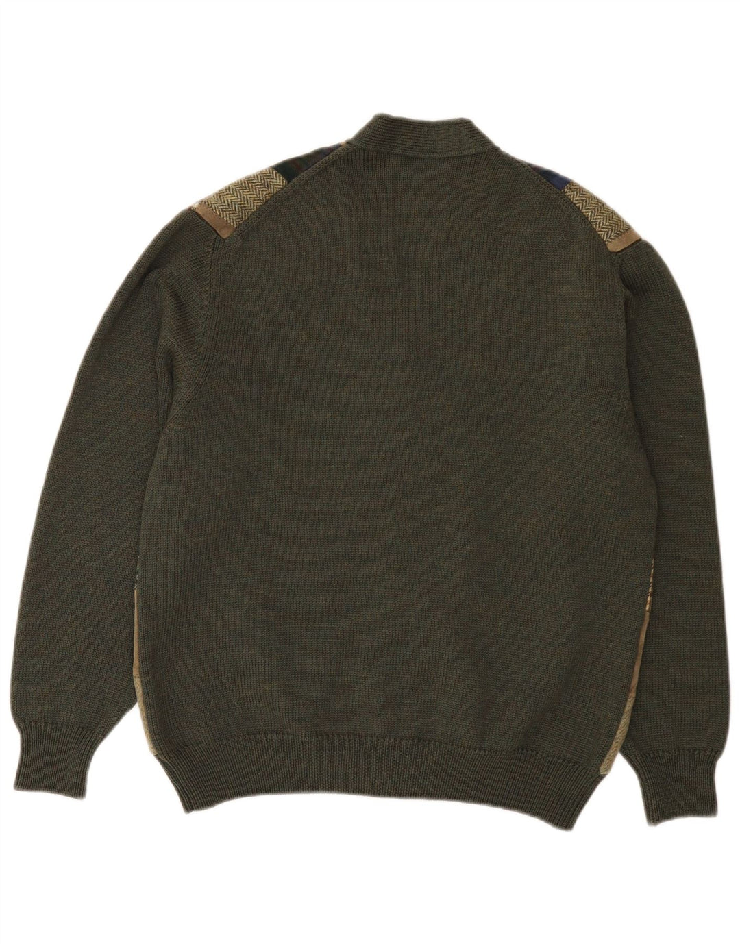 Maglione cardigan Cricked Club da uomo John Ashfield IT 48 Verde medio