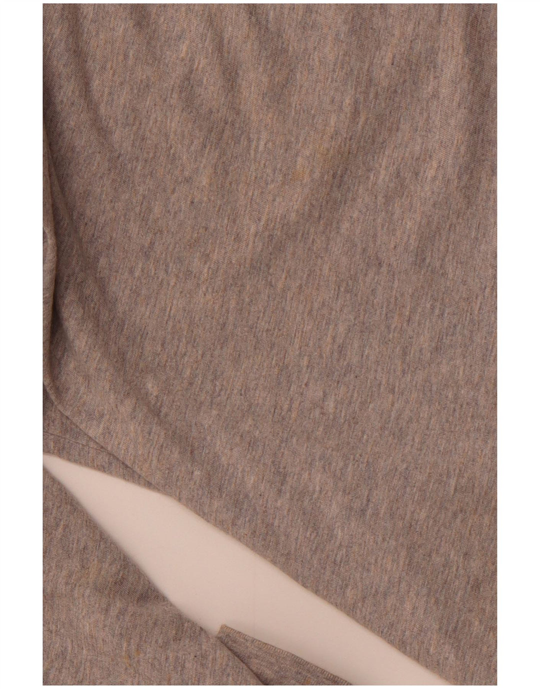 TOMMY HILFIGER Top grafico da uomo a maniche lunghe in cotone grigio medio