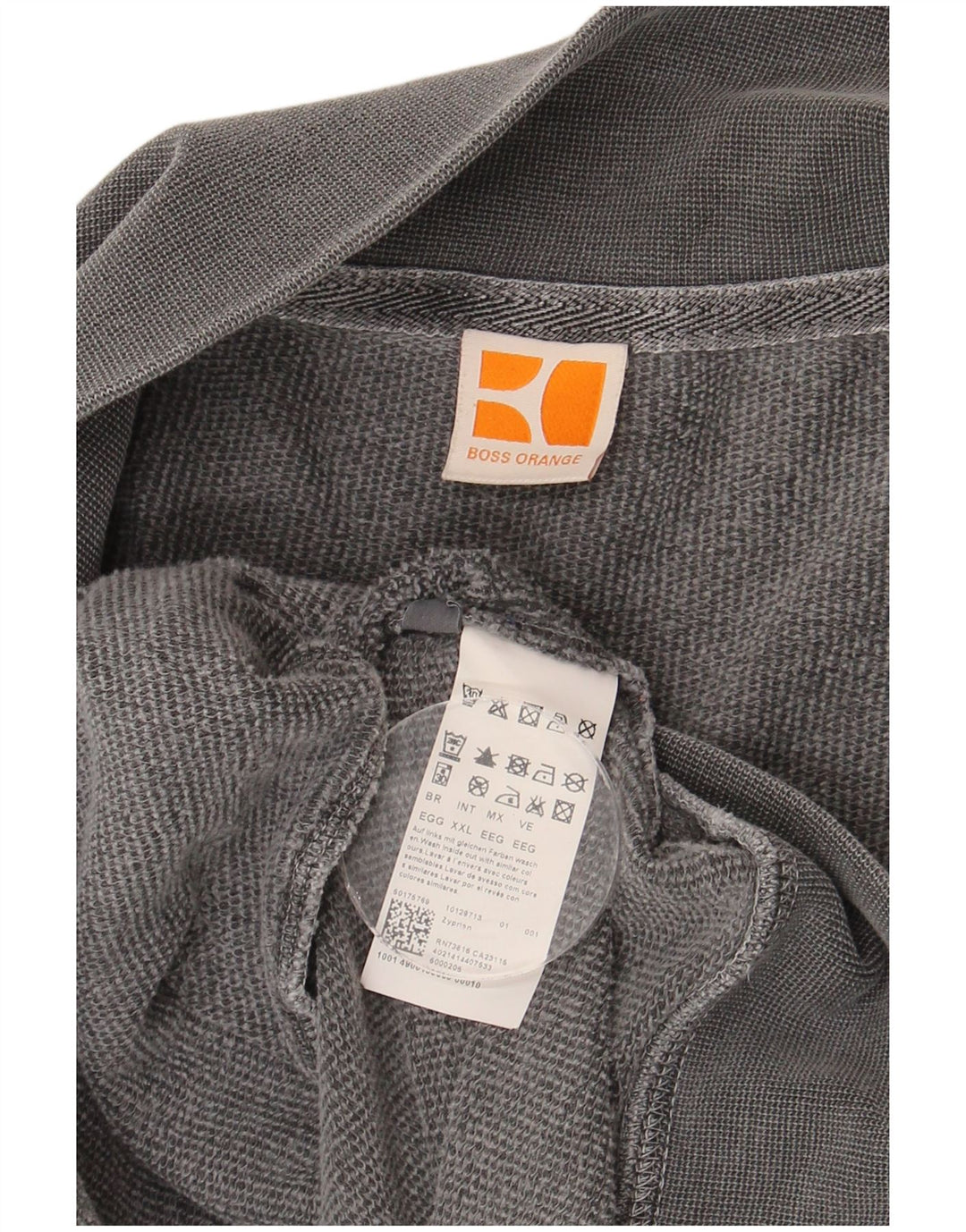 Giacca da tuta da uomo Hugo Boss 2XL Cotone grigio