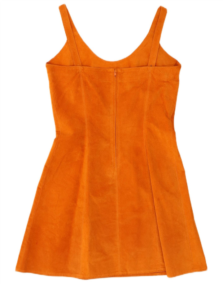 Abito Donna Scamosciato Conbipel IT 42 Pelle Arancio Medio