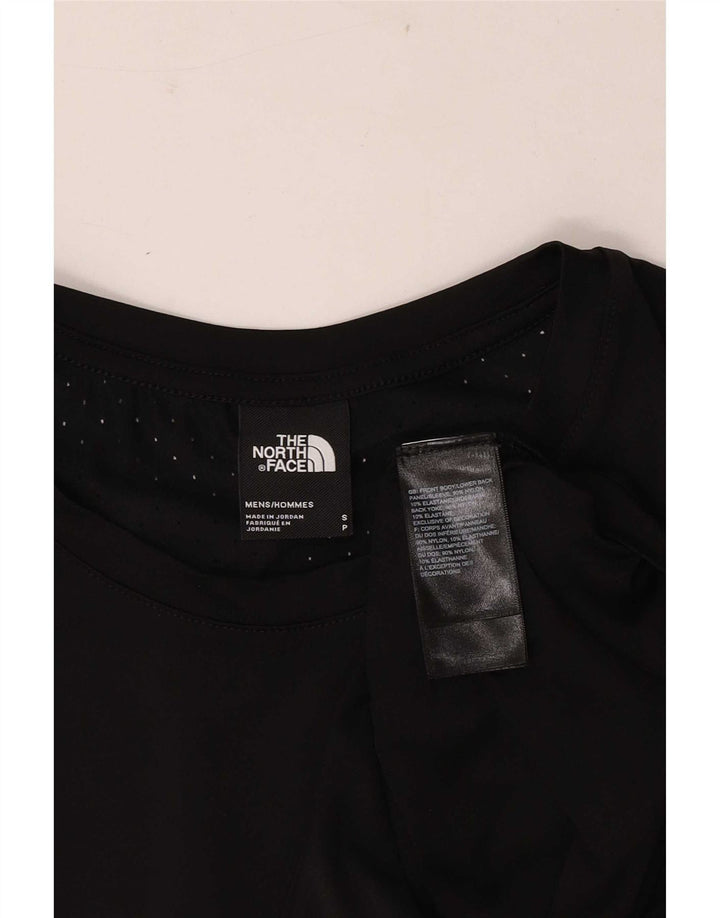T-shirt grafica da uomo The North Face Top piccola in nylon nero