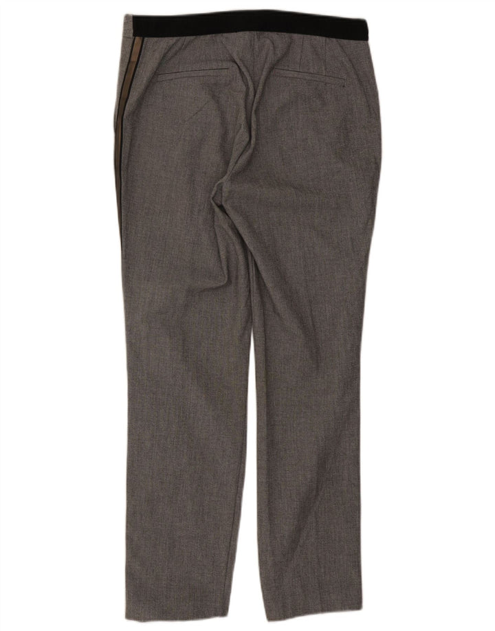 Pantaloni da abito dritti da donna Zara grandi W32 L28 grigi