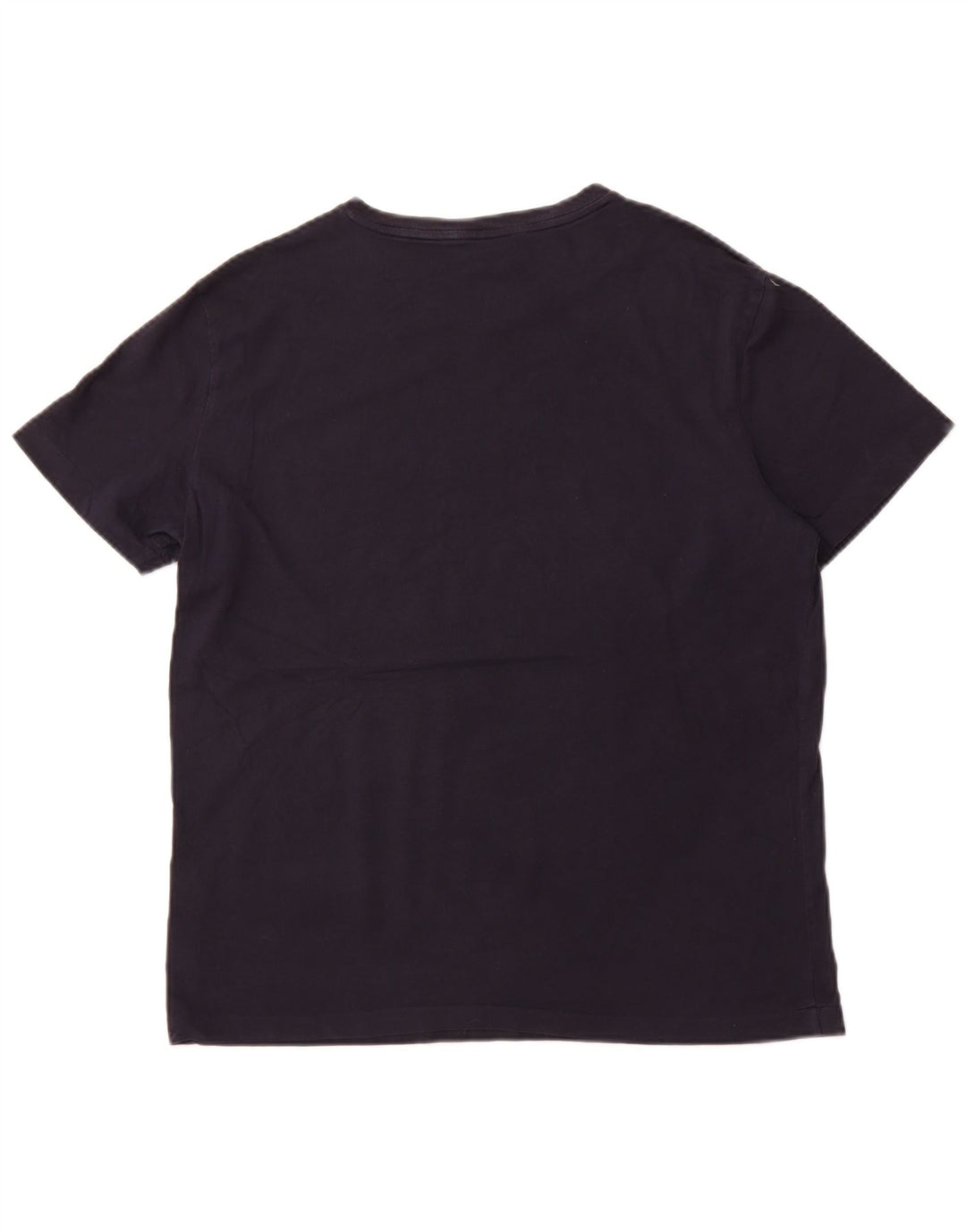 POLO RALPH LAUREN T-shirt da uomo Top Large in cotone blu navy